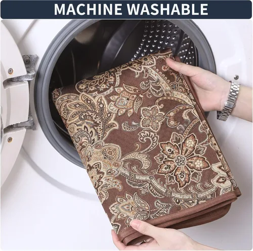 Vista 8 de Fundas impermeables para sofá reclinable, fundas antideslizantes para sofá reclinable de 2 asientos, fundas de sofá reclinable de jacquard lavables