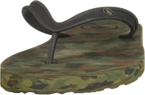 Vista 2 de Volcom Sandalias Rocker para hombre, Gris (Grey Combo), 7