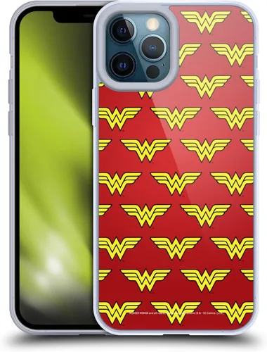 Vista 73 de Head Case Designs Funda de gel suave con licencia oficial de Wonder Woman DC Comics Classic Logos compatible con Apple iPhone 7 Plus/iPhone 8 Plus