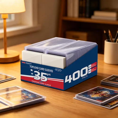 Vista 3 de 400 fundas para tarjetas, cargadores superiores para tarjetas, 35 puntos, 3