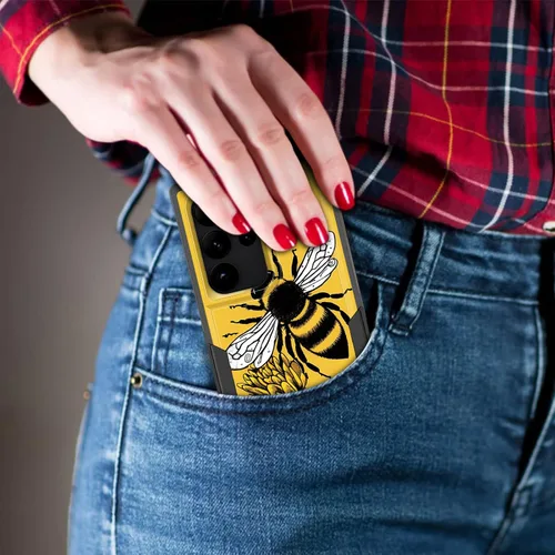 Vista 634 de Funda para Galaxy A14 5G, resistente de doble capa híbrida de policarbonato duro, goma suave, a prueba de golpes, funda protectora resistente