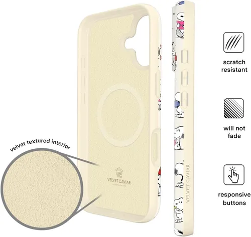 Vista 1402 de VELVET CAVIAR Funda para iPhone 15, compatible con MagSafe, probada contra caídas de 10 pies, fundas protectoras de diseño, leopardo color rosa