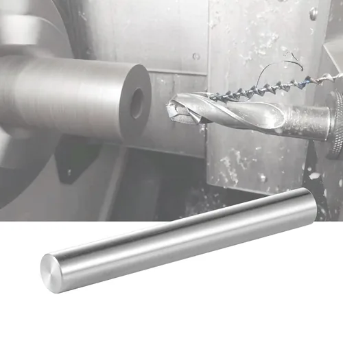 Vista 4 de Barra redonda de aluminio de 3/4 ", 6 pulgadas de longitud sólida Torno Bar Stock