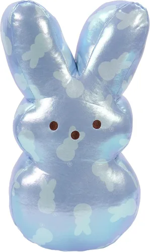 Vista 34 de Animal Adventure Peeps 4" Juguete de peluche de conejo Palm Pet coleccionable Azul