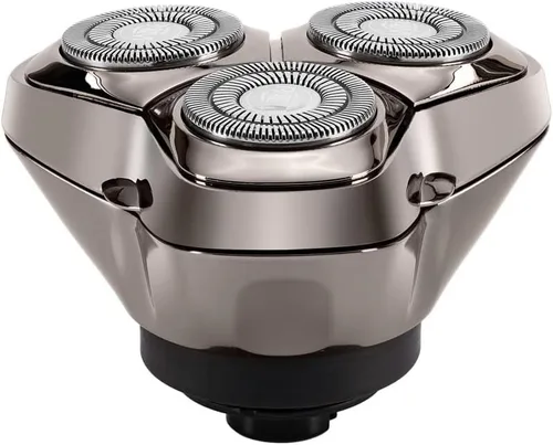 Vista 7 de Skull Shaver Carver PRO - Cuchilla de repuesto de 3 cabezales, acero hipoalergénico