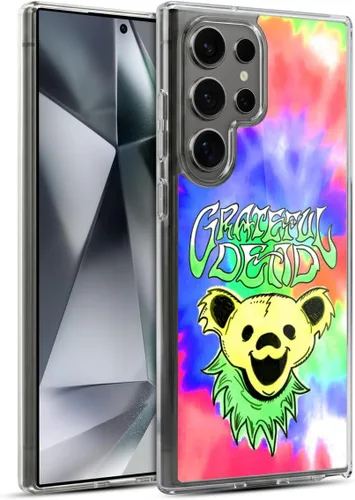 Vista 324 de Head Case Designs Funda de gel con licencia oficial de Grateful Dead Bear Trends [protección de grado militar] compatible con Google Pixel 3