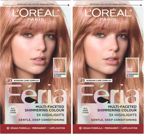 Vista 19 de L'Oreal Paris Feria - Tinte permanente brillante multifacético para el cabello, tinte de alta intensidad para reflejos 3X, 10 negro azabache