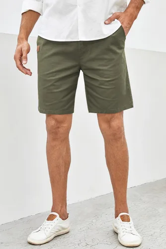 Vista 7 de JMIERR - Pantalones cortos informales para hombre, pantalones cortos de golf, pantalones chinos con cordón, de tela de sarga elástica, para verano