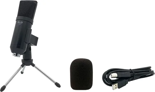 Vista 5 de CAD Audio Micrófono de estudio de dirección lateral de gran formato USB U29