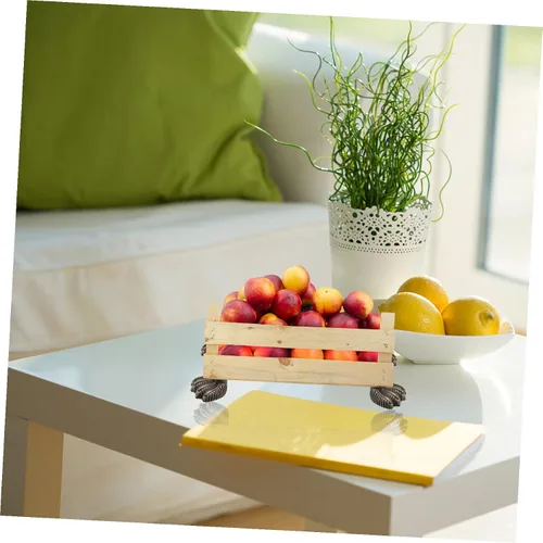 Vista 6 de DOITOOL Protectores de pies de pecho para joyas, 12 piezas, bloques antideslizantes para muebles, funda de madera, protectores de pies