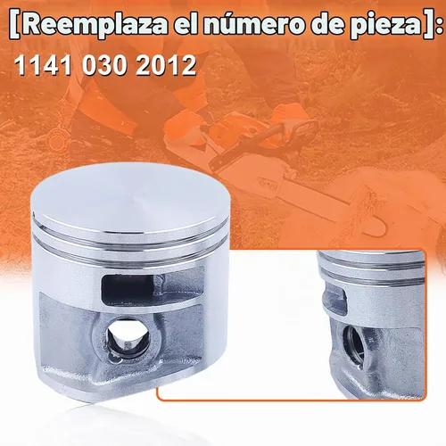 Vista 3 de Kit de anillo de pistón de 1.760 in para cilindro de motosierra Stihl MS271 MS271C MS 271 271C MS261 MS261C # 1141 030 2012