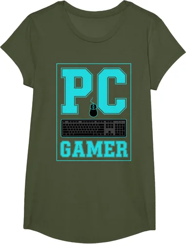 Vista 109 de PC Gamer Gaming Teclado Ratón Esports Computer Fan Camiseta