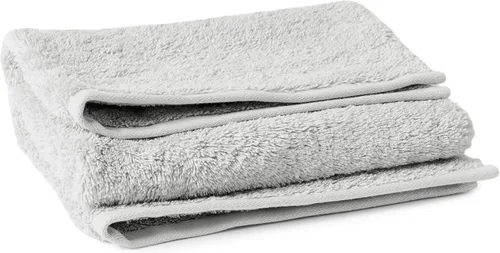 Vista 19 de Coyuchi Toallas orgánicas Cloud Loom Blanco alpino
