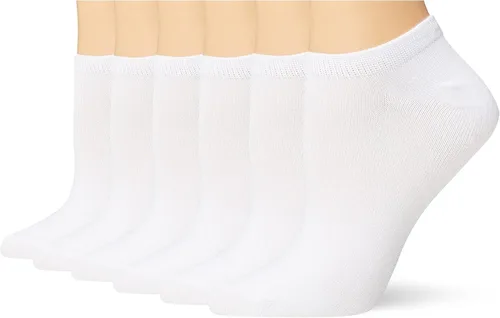 Vista 5 de HUE Paquete de 6 pares de calcetines supersuaves con forro invisible para mujer