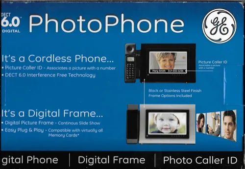 Vista 2 de GE 27956FE1 Dect 6.0 Teléfono fotográfico con foto CID