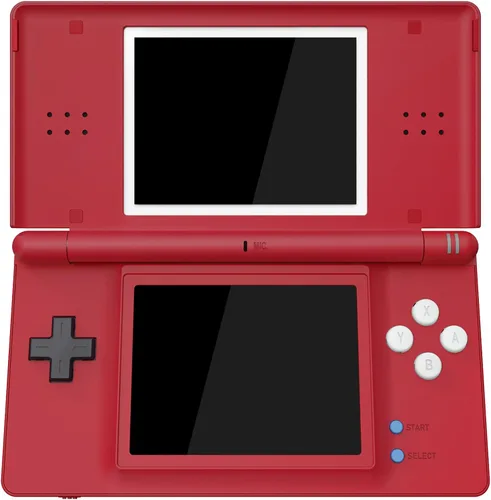 Vista 4 de eXtremeRate Carcasa completa de repuesto transparente para Nintendo DS Lite, funda de consola de mano personalizada con botones, lente de pantalla