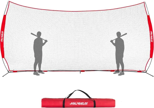Vista 11 de Red de Barrera Deportiva, Red Deportiva, Red de Respaldo de Barricada, Perfecta para Béisbol, Sóftbol, Fútbol, Baloncesto, Lacrosse
