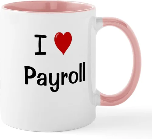 Vista 21 de CafePress Coffee Then Payroll Mugs - Taza de café de cerámica (11 oz)
