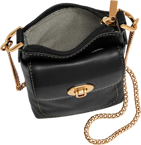 Vista 3 de Fossil Bolso bandolera Harper de cuero ecológico con solapa grande para mujer