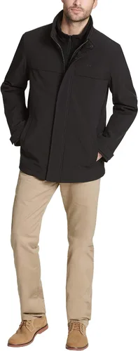 Vista 6 de DOCKERS Men's Dwight Soft Shell Bib Jacket