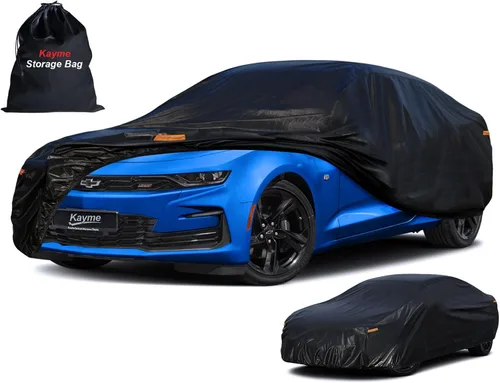 Vista 21 de Kayme Cubierta de auto SUV de 7 capas ajuste personalizado para BMW X1 (2009-2025), impermeable, para todo tipo de clima, para automóviles, cubierta