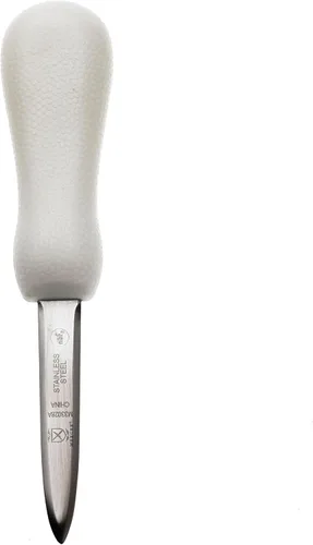 Vista 10 de Mercer Culinary Cuchillo para almejas con mango de polietileno, 3-1/4, blanco