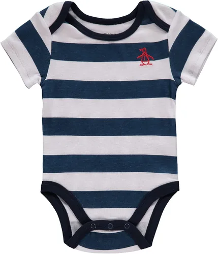 Vista 2 de Original Penguin baby-boys Bodysuits Multi Pack Set