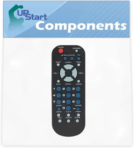 Vista 2 de Reemplazo para RCA 3 dispositivos Control remoto universal tamaño palma – Compatible con accesorios de video de transmisión digital – Código remoto