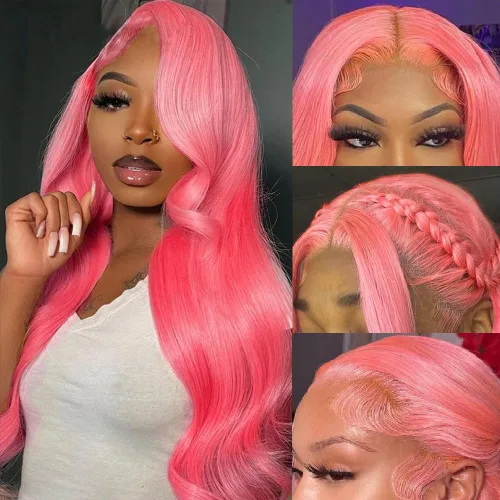 Vista 49 de Avolo Peluca de cabello humano con encaje frontal degradado de 22 pulgadas, prearrancado, 13x4, ondulado, encaje frontal, pelucas de cabello humano