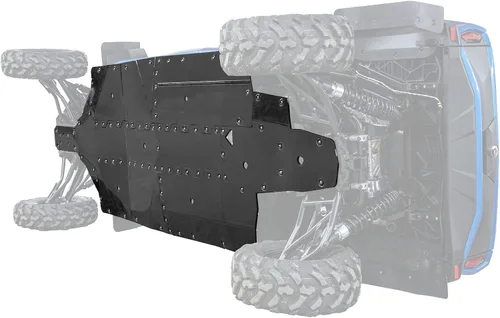 Vista 3 de SuperATV - Placa deslizante completa para Can-Am Commander Max 1000R DPS/XT 2021+ Fabricado con material duradero de 1/2 pulgada de grosor