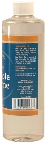 Vista 3 de Glicerina vegetal - Grado alimenticio - USP - 16 fl. oz