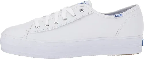 Vista 8 de Keds Tenis de cuero Triple Kick para mujer