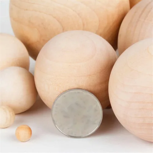 Vista 7 de 2 paquetes de bolas de madera de 2.402 in/2.4 pulgadas, bola de madera de repuesto para decantadores de vino de vidrio y jarras superior