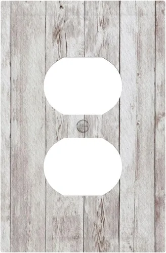 Vista 289 de Decorative Outlet Covers Blue Background White Cat Daisy Floral 2-Gang 1-Gang Wall Plate Single Toggle/Rocker Farmhouse Style Light Switch Covers
