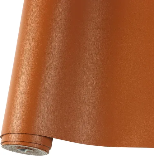 Vista 29 de Rollo de hojas de cuero sintético liso de color sólido 12"X53" (30cmX135cm), muy adecuadas para hacer manualidades, aretes de cuero, lazos, costura