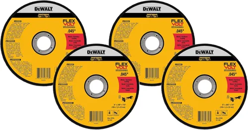 Vista 4 de DEWALT DWAFV845045 FLEXVOLT T1 Rueda de corte, 4-1/2" x .045" x 7/8