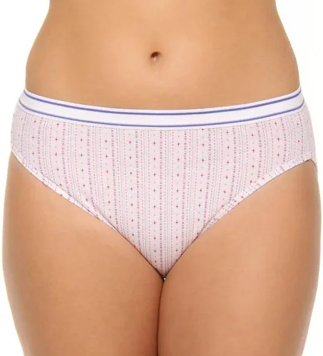 Vista 3 de Hanes Women's Cotton Hi Cut Underwear 3-Pack (Colors May Vary)