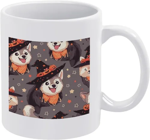 Vista 16 de Coffee Mug Happy Halloween Pumpkin Gnomes Truck Love Cat Bat Ghost Spider Web Ceramic Mugs Happy Halloween Funny Gifts Ideas For Mama Mommy