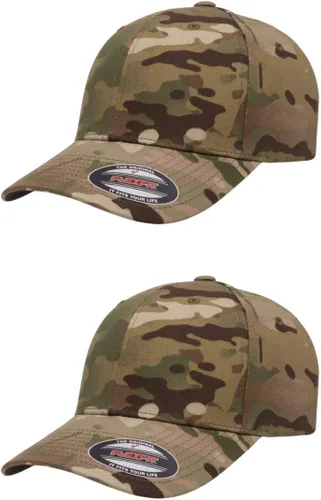 Vista 54 de Gorra de béisbol Flexfit Wooly Combed Premium de 6 paneles estructurada Ajuste elástico Paquete al por mayor disponible Negro
