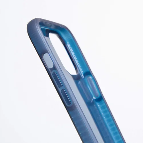 Vista 3 de BodyGuardz Funda Stack de protección contra impactos de 10 pies compatible con iPhone 12 Pro Max (dos tonos azul marino)