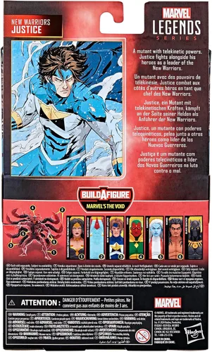 Vista 9 de Marvel Legends Justice Warriors - Figura de acción de 6 pulgadas