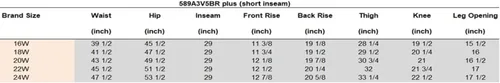 Vista 4 de Briggs New York Women's Plus Size Super Stretch Millenium Welt Pocket Pull on Pant