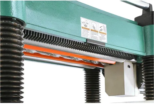Vista 5 de Grizzly Industrial G0454Z - Cepilladora de 5 HP de 20" con cabezal de corte en espiral