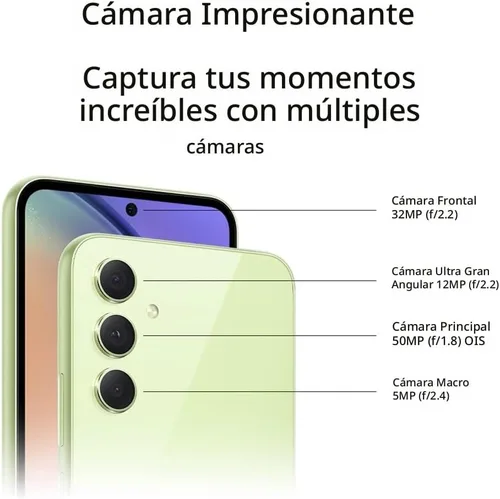 Vista 4 de SAMSUNG Galaxy A54 5G 128GB Pantalla Fluid Display de 6.4” Cámara de alta resolución Batería enorme de 5,000 mAh Versión para EE. UU.