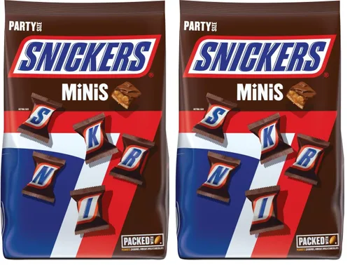 Vista 9 de Barras de caramelo y chocolate tamaño grande Snickers