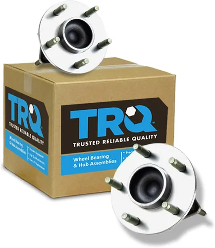 Vista 44 de Conjunto de rodamiento de rueda delantera de 2 piezas y buje TRQ Compatible con Pontiac Solstice 2006-2009 Saturn Sky 2007-2010