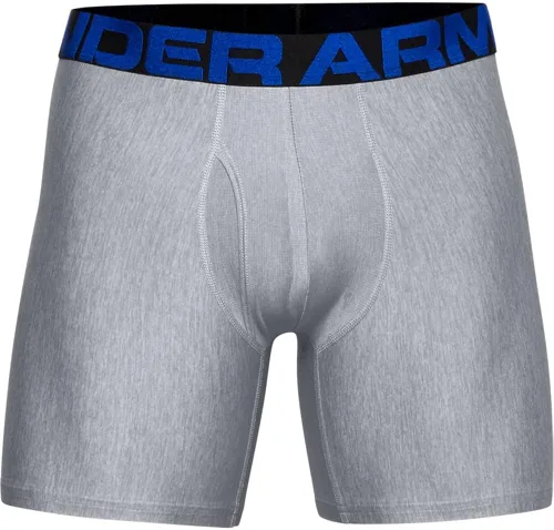 Vista 3 de Under Armour Tech - Ropa interior Boxerjock para hombre (6pulgadas), paquete con 2
