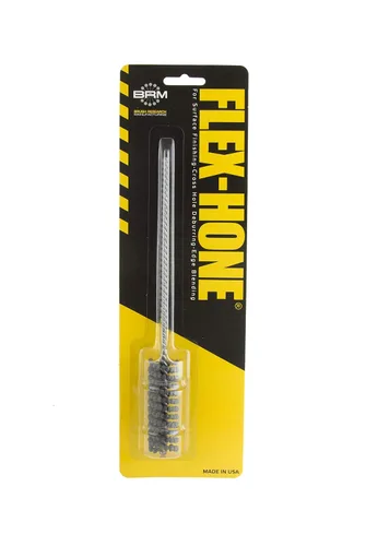 Vista 117 de Brush Research pulidor cilíndrico FLEX-HONE, serie BD, abrasivo de carburo de silicio, 1
