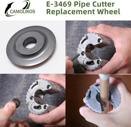 Vista 7 de E-3469 Modelo Tubing Cutter Reemplazo Rueda (4 Unids) Para 41317 Piezas De Repuesto De Máquina De Corte