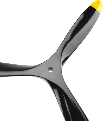 Vista 6 de Hélice RC de 3 cuchillas 15 × 8 Hélice de avión RC de madera de haya para avión de motor de gasolina